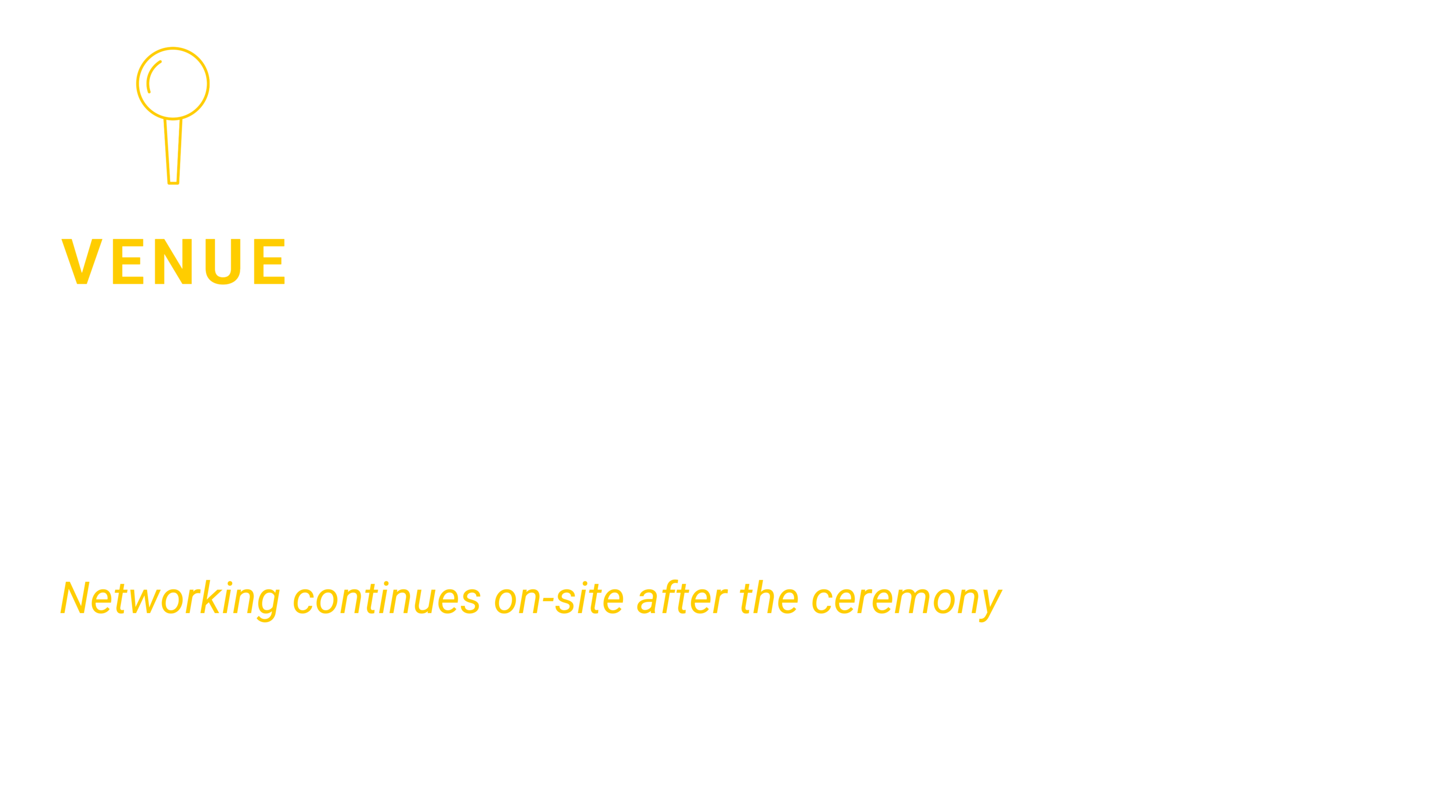 Venue graphic for Gala