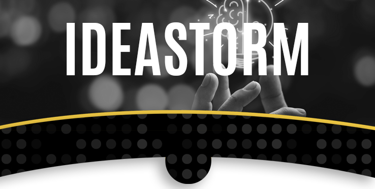 IdeaStorm events page header