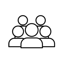 Five people icon