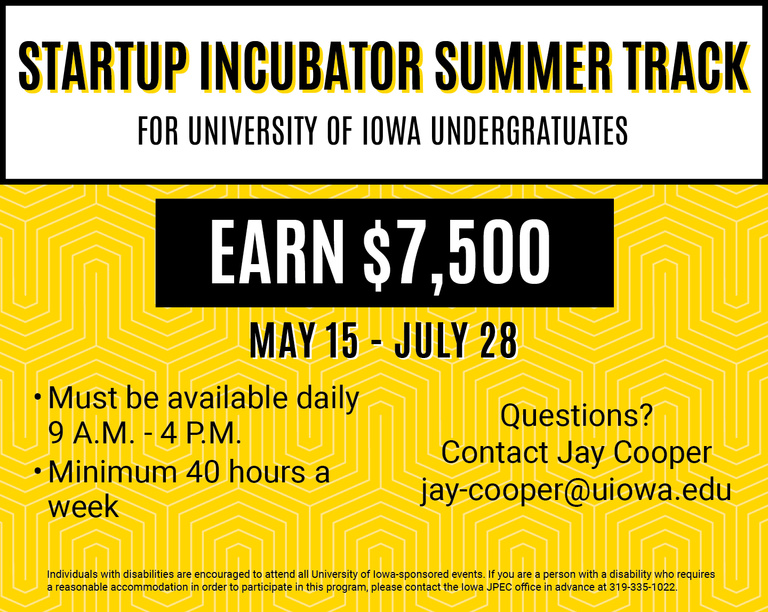 Startup Incubator Summer Track