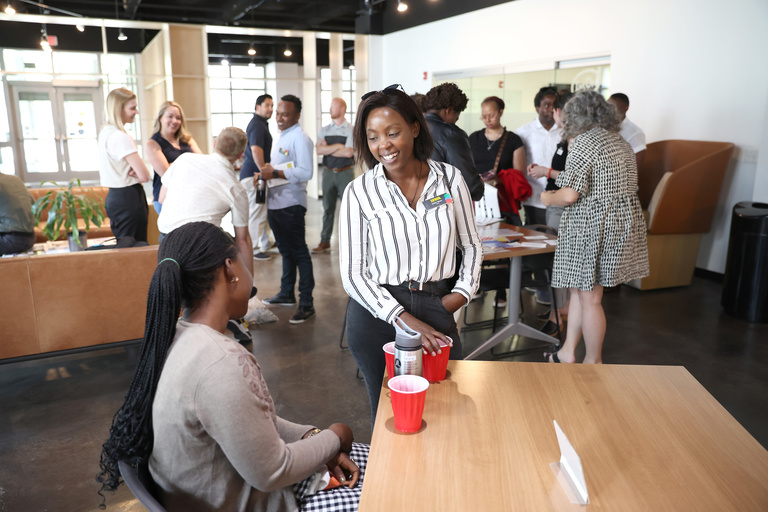 Iowa City Networking event, MERGE