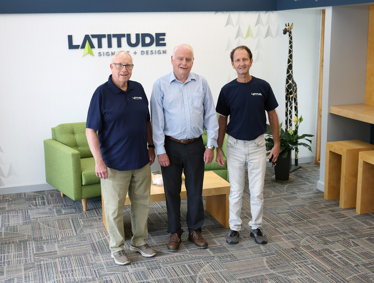 Paul Heath Latitude Signage Design
