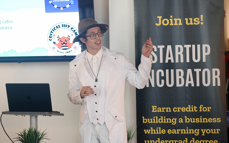 William Potratz, Startup Incubator Summer Track Demo Day 2025