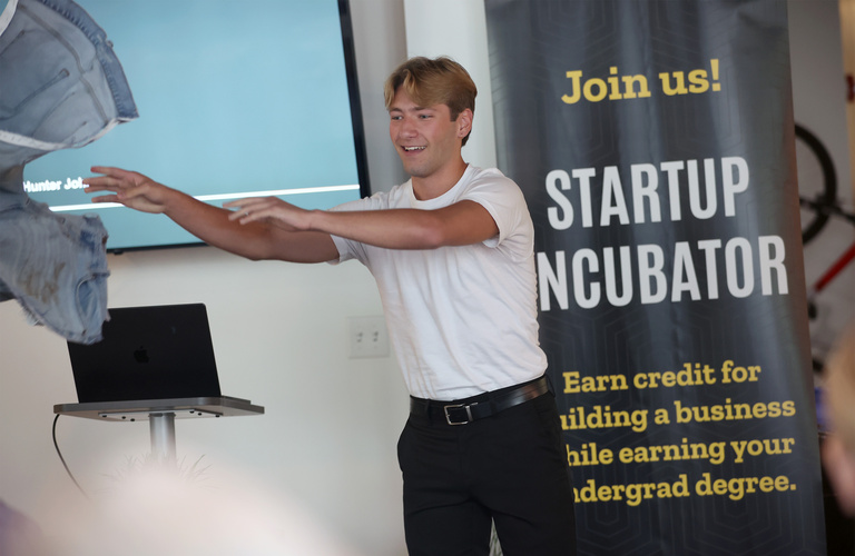 Hunter Johnson, Startup Incubator Summer Track Demo Day 2025