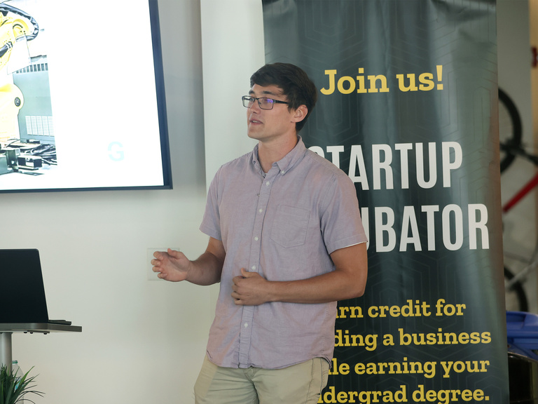Keegan, Fogarty, Startup Incubator Summer Track Demo Day 2025