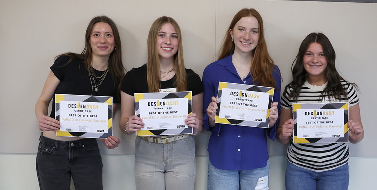 Photograph from DesignDash on March 26 at the Grant Wood AEA in Cedar Rapids, Iowa. 