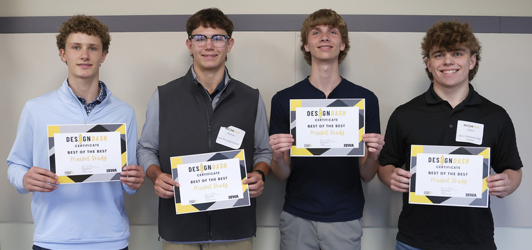 Photograph from DesignDash on March 26 at the Grant Wood AEA in Cedar Rapids, Iowa. 