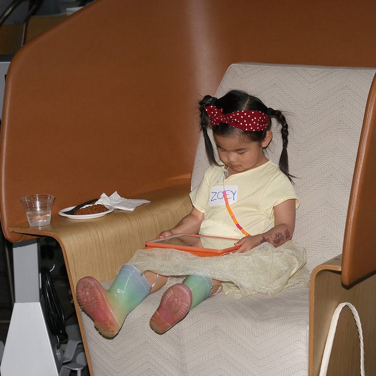 Zoey at the Innovation Challenge Awards reception