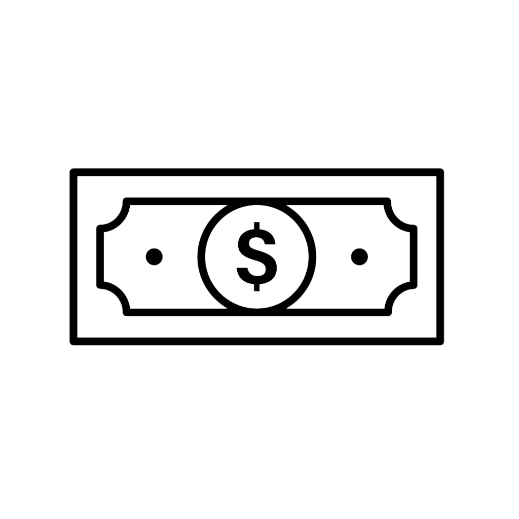 Dollar bill icon