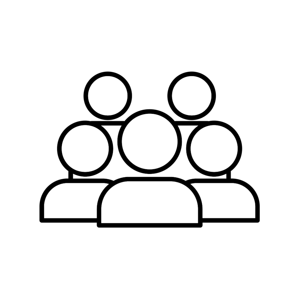 Five people icon