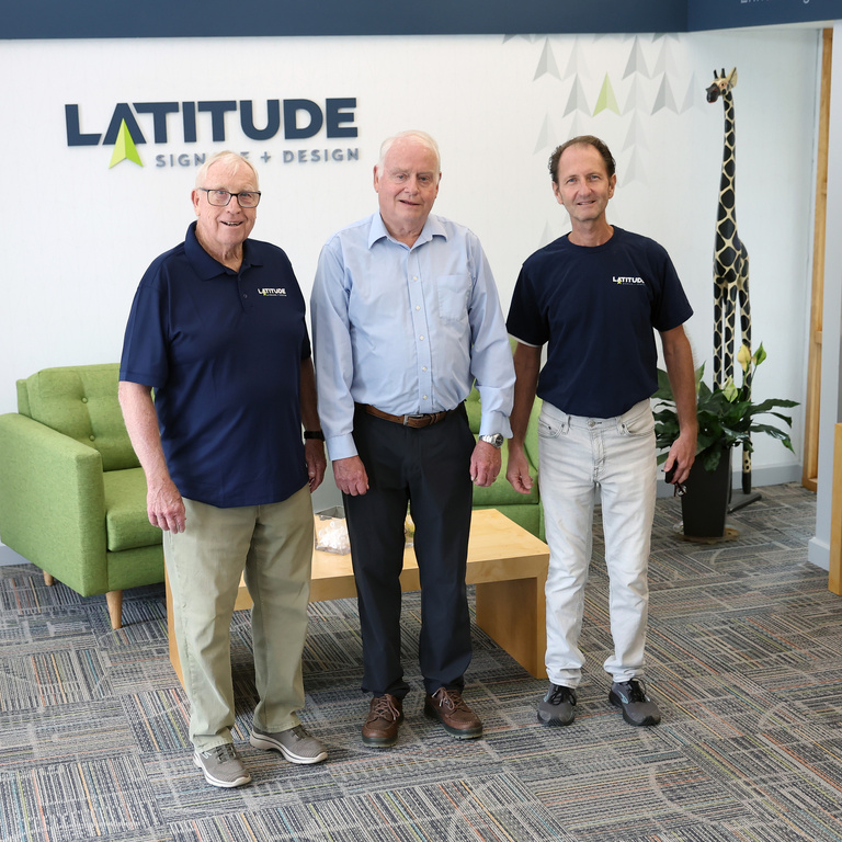 Paul Heath Latitude Signage Design