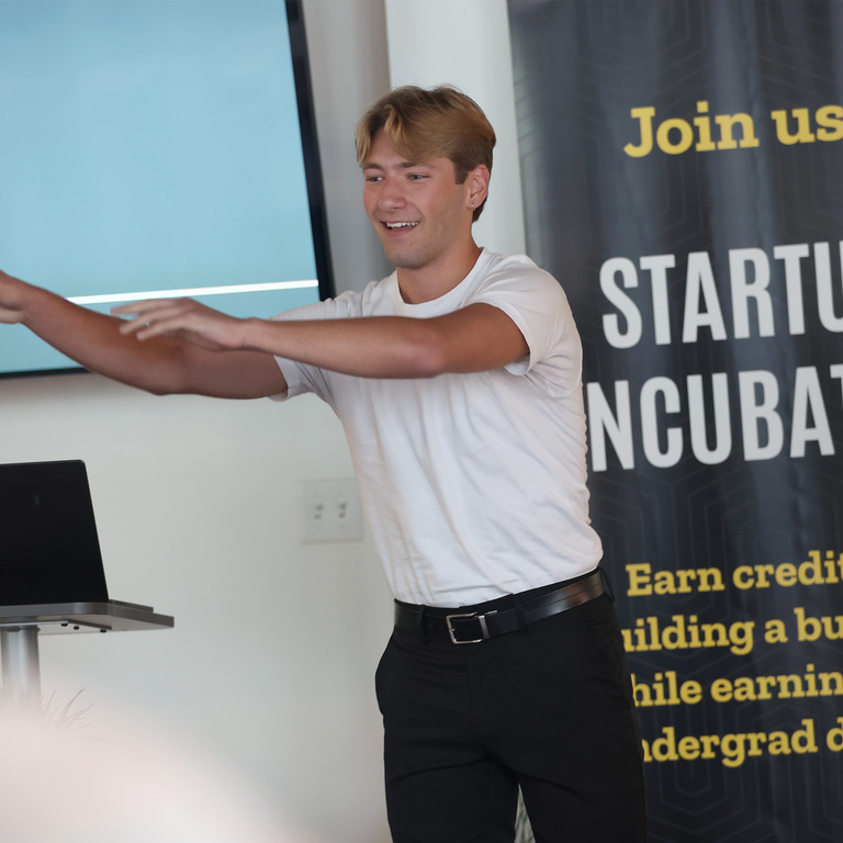 Hunter Johnson, Startup Incubator Summer Track Demo Day 2025