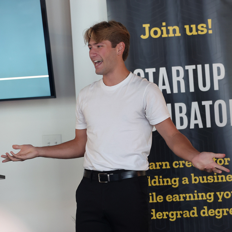 Hunter Johnson, Startup Incubator Summer Track Demo Day 2025
