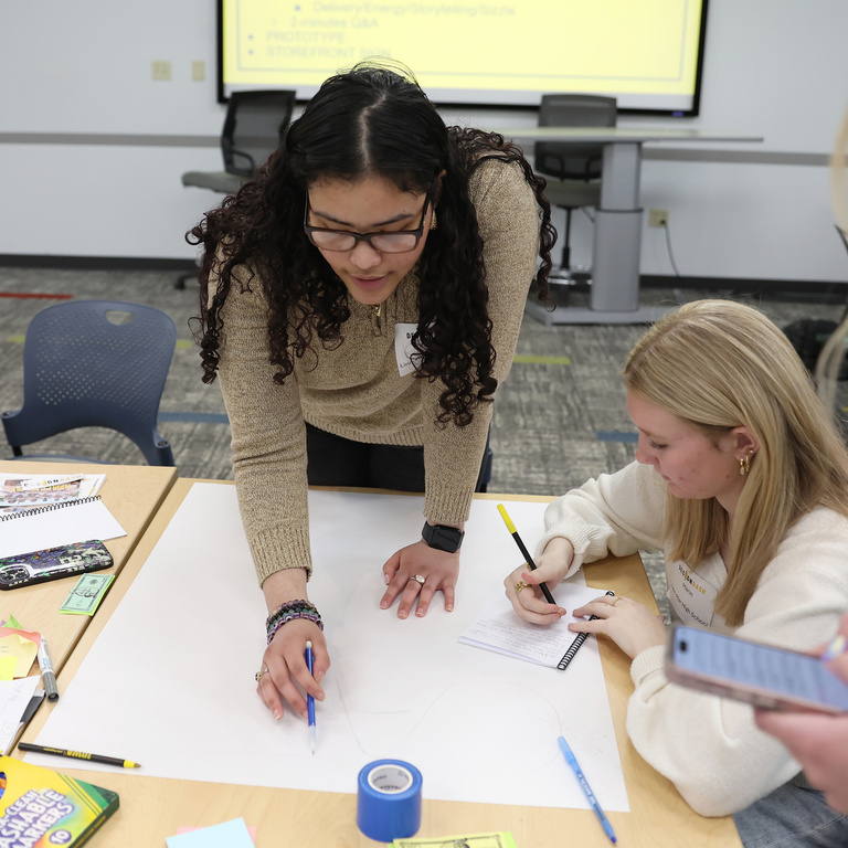 Photograph from DesignDash on March 26 at the Grant Wood AEA in Cedar Rapids, Iowa. 