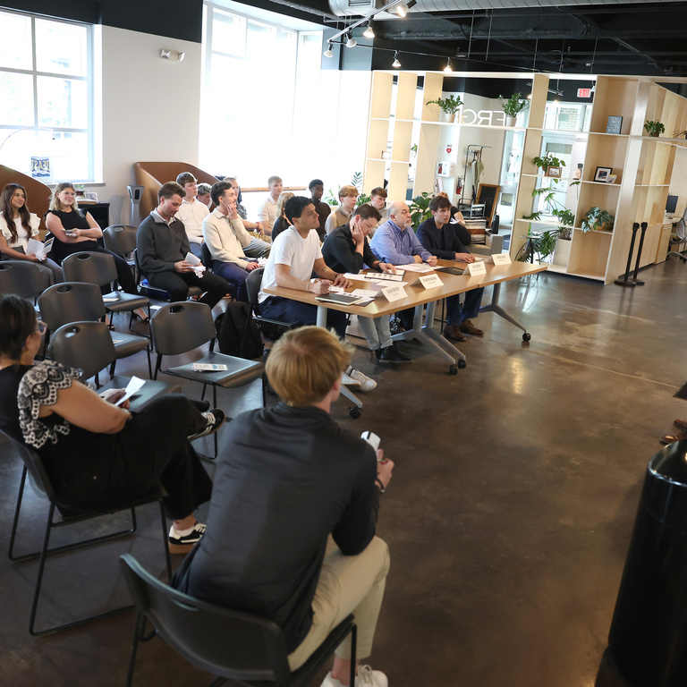 Group shot of the Applied AI Case Competition