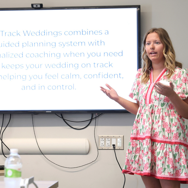 Savanna Kaczynski of On Track Weddings