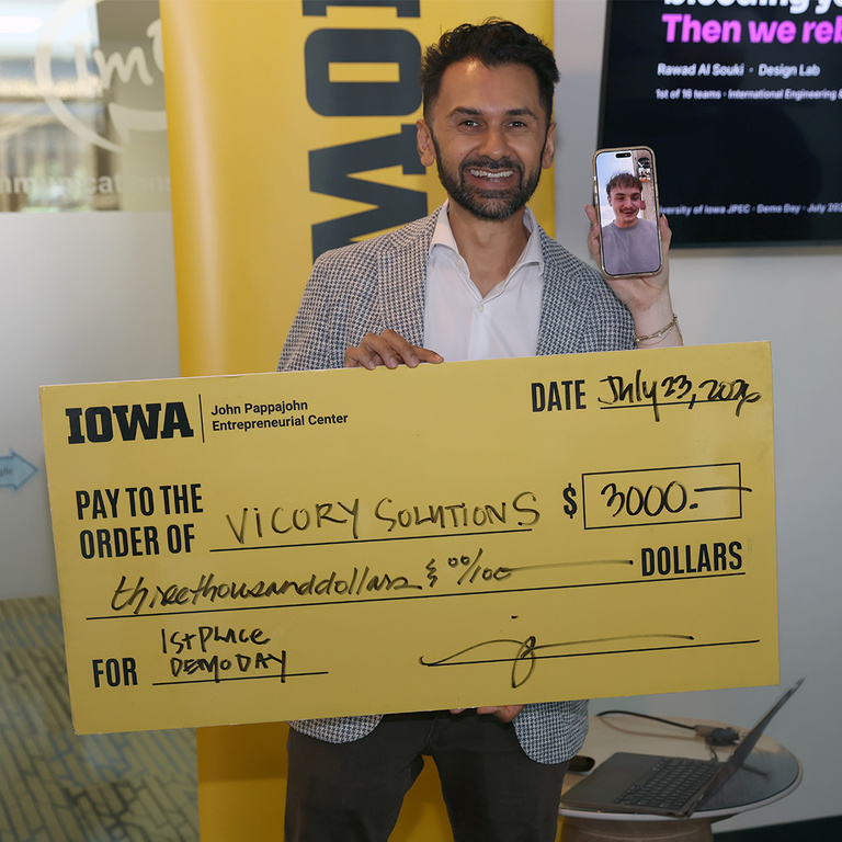 Vicory Solutions, first place