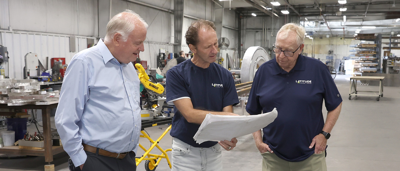 Paul Heath, Mike McKeag, Tom Latimer