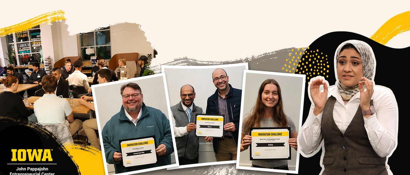 Collage photo from Innovation Challenge Fall 2025
