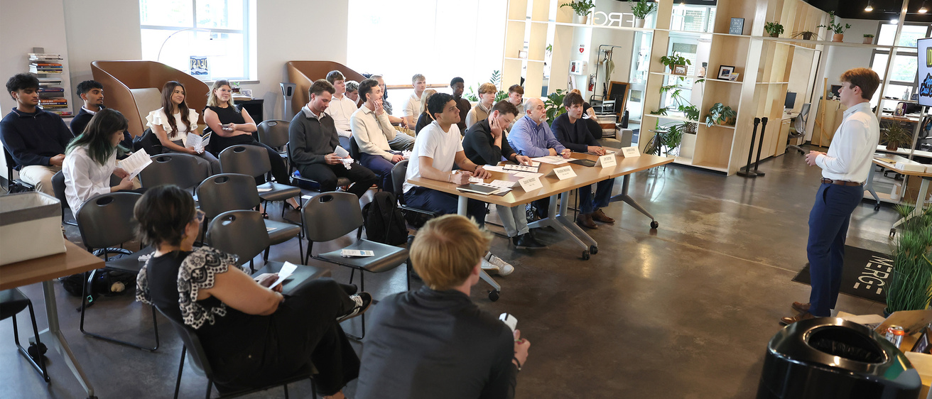 Group shot at the Applied AI Case Competition