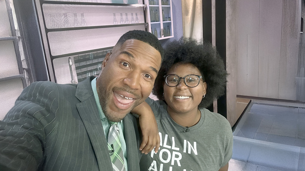 Michael Strahan Dasia Taylor