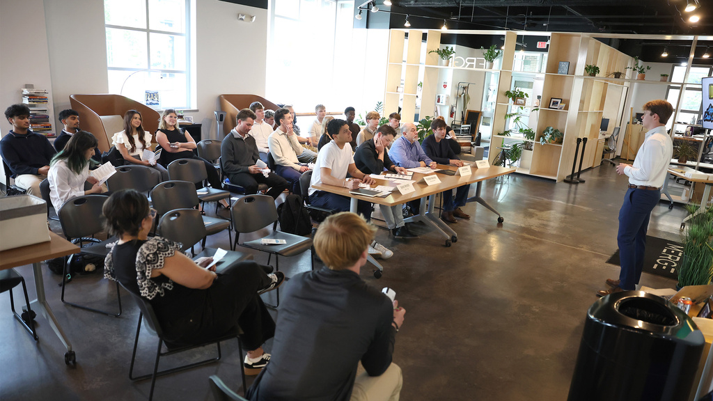 Group shot at the Applied AI Case Competition